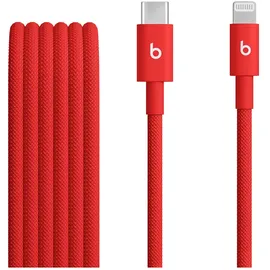 Apple Beats USB-C zu Lightning gewebtes Kabel 1.5 m Rapid Red
