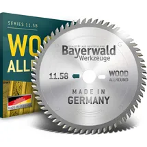 Bayerwald Werkzeuge Kreissägeblatt 260 x 2,5/2,0 x 30 48 Zähne