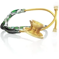 MDF Instruments MD One Epoch Leichtes Titan-Stethoskop, für Erwachsene,mit kostenlose Ersatzteilegarantie mit Transportetui, LoSace| Gold MDF777TLSK