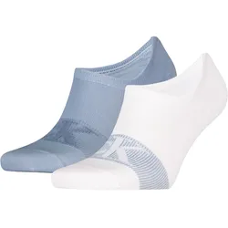 Calvin Klein Herren Füßlinge Shadow Rip Logo 2er Pack