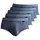 SCHÖLLER Helios Jeans Ringel Slip blau L 5er Pack