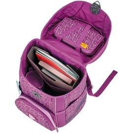 DerDieDas ErgoFlex Easy 5-tlg. purple dots mit Turnbeutel