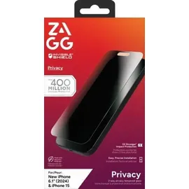 ZAGG Schutzfolie für Apple iPhone 15 / 16