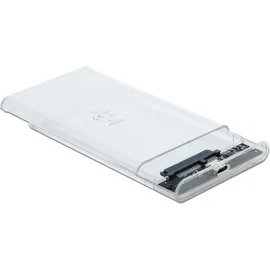 DeLock Externes Gehäuse für 2.5 SATA HDD / SSD mit SuperSpeed USB 10 Gbps (USB 3.1 Gen 2)