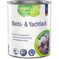 Biopin Bootslack Farblos hochglänzend 0,75 l