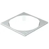 oneQ Grilleinsatz Kamado Grill  (Passend für: Kamado Joe Holzkohlegrill Joe Junior /  Basismodul /  Einbausockel, L x B: 40,7 x 40,7 cm, Edelstahl)