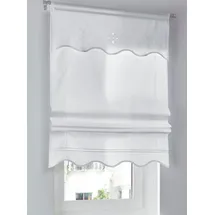 Heine Bändchenrollo 80 x 130 cm weiß