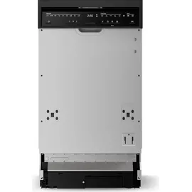 Klarstein Velaire Einbau-Geschirrspüler (teilintegrierbar, 450 mm breit, Schwarz)