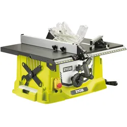 Ryobi Tischkreissäge RTS1800-G, 1800 W, Sägeblattdurchmesser 254 mm, Werkzeugfach & TCT-Sägeblatt