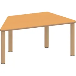 Tisch ZALOTTI mit Linoleum-Belag