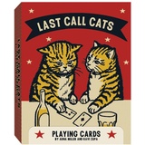 Chronicle Books Last Call Cats Playing Cards