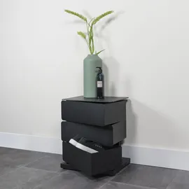 Spinder Design Kommode Joey 3 Metall Schwarz