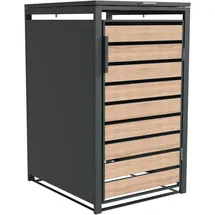 Westmann Mülltonnenbox Lacina 80 x 68 x 116 cm anthrazit