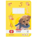 Herlitz Schulheft x.book Lineatur 8f rautiert DIN A5 16 Blatt, 1 St.