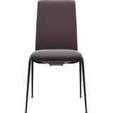 Stressless® Polsterstuhl Laurel, Low Back, Größe M, mit Beinen aus Stahl in Schwarz matt gelb