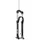 SR Suntour SF15 XCR32-Air RLR 15QLC32 27.5 Zoll schwarz matt 1.1/8\" Zoll Steuerrohr SL 255mm 120mm,
