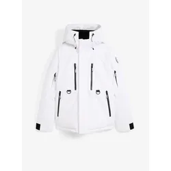 bonprix Ski-Jacke mit Schneefang wasserdicht, weiß, 40