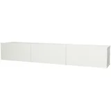 [en.casa] Fernsehschrank Vihti 180x31x29,5cm Weiß