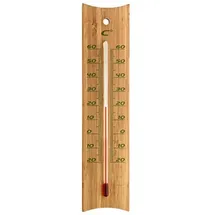 TFA Bambus Innen-Außen-Thermometer 12.1049