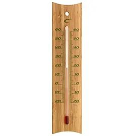 TFA Bambus Innen-Außen-Thermometer 12.1049