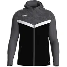 Jako Iconic Kapuzenjacke schwarz 4XL