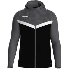Jako Iconic Kapuzenjacke schwarz 4XL