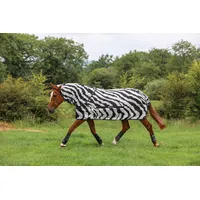 Bucas Buzz-Off Full Neck - Zebra 130
