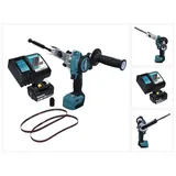 Makita DBS 180 RM1 Akku Bandfeile 18 V 9 x 533 mm Brushless + 1x Akku 4,0 Ah + Ladegerät