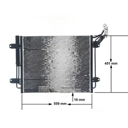 MAHLE ORIGINAL Klimakondensator AC 12 000S 5ND820411,5ND820411D Kondensator,Klimakühler,Kondensator Klimaanlage,Kondensator, Klimaanlage