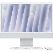 Apple iMac Silber CZ1EH-01200000 - 61cm24‘‘ M4 10-Core CPU, 10-Core GPU, 24GB RAM, 1TB SSD, Standardglas, Magic Keyboard TID