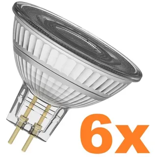 6er Sparpack OSRAM LED VALUE PAR 16 GU5.3 LED Strahler 3,4W=20W 36° 12V 2700K warmweißes Licht zur Akzentbeleuchtung hohe Farbwiedergabe
