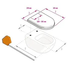 Duravit Starck 3 Weiß
