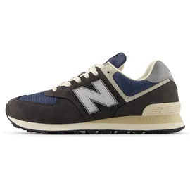 New Balance 574 Herren Black/Slate Grey 42