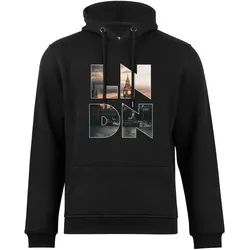 Cotton Prime® Hoodie Skyline London - Weltenbummler Kollektion