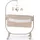 Cam il mondo del bambino Baby Beistellbett Cullami | Mehr Farben verfügbar | inkl. Wippfunktion | 8-fach höhenverstellbar, - Beige