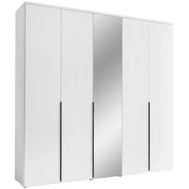Harper Drehtürenschrank BURELA 225 x 225 x 52 cm Weiß