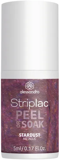 Alessandro Striplac Peel or Soak Stardust Metallic 5ml