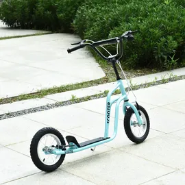 Homcom Scooter Tretroller Blau
