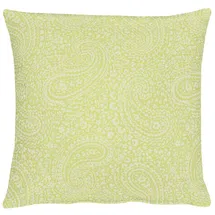 APELT Kissenbezug 7907 Uni Paisley 40 x 40 cm Grün