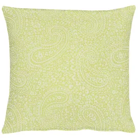 APELT Kissenbezug 7907 Uni Paisley 40 x 40 cm Grün