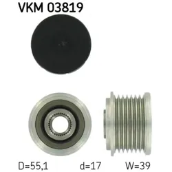 Generatorfreilauf SKF VKM 03819 für Mercedes-Benz R-Class G-Class Cabrio CLS
