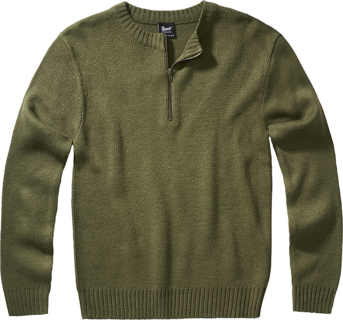 Brandit Armee Pullover, groen, 2XL Voorman