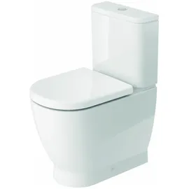 Duravit D-Code Stand-WC mit WC-Sitz Weiß