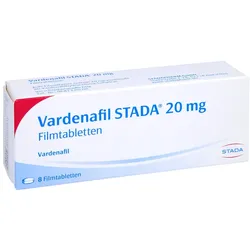 Vardenafil Stada 20 mg Filmtabletten 8 St