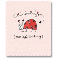 Brillenputztuch "Glückskäfer"