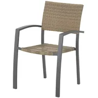 Gartenundmoebel.de Lyon Gartenstuhl 59 x 55 x 85 cm