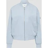 S.Oliver Blouson im Relaxed Fit mit Rippbündchen, hellblau 44