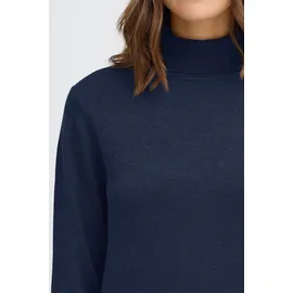 Oxmo Rollkragenpullover Blau M