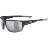 Uvex Sportstyle 230 - Sportbrille - black matt/silver