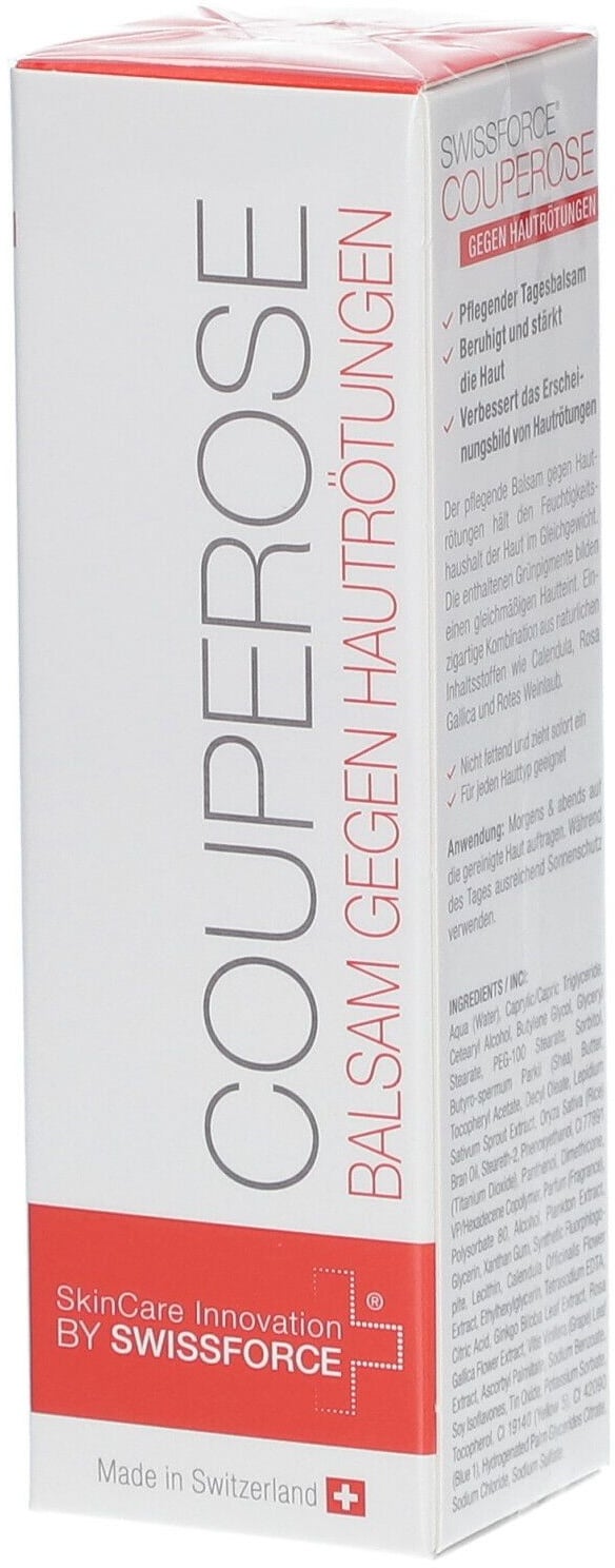 Couperose BY Swissforce® Rötungen & Äderchen Balsam 30 ml Unisex 30 ml Balsam